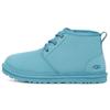 Neumel Suede Short Snow Boots Men's Blue 3236-FHW
