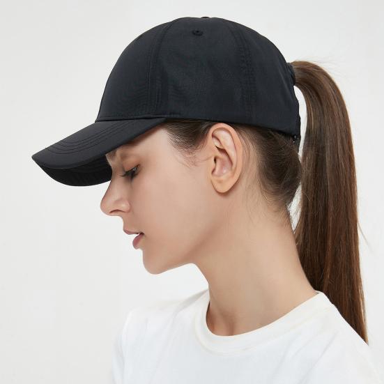 Kids Baseball Cap Girls Ponytail Hat Adjustable Golf Hat for Toddlers Girls Boys Outdoor Sun Protection Hat for Sports Beach