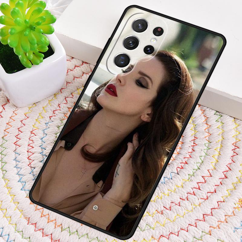 Lana Del Rey Singer Silicone Phone Case For Samsung Galaxy note 10 pro S26 S25 S24 S23 S22 S21 Plus S25Ultra Capa Cover