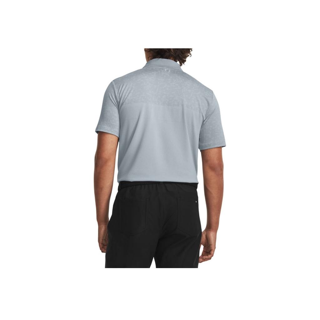 Under Armour Tour Tips Solid Golf Polo Shirt Men Tops Blue 1379737-465