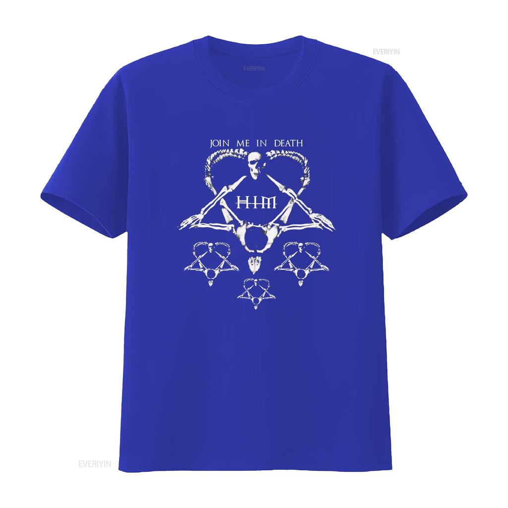 Sein Herzagramm schließe dich mir im Tod an schweres schwarzes T-Shirt kurzärmliges Hemd vintage gewaschen Grafik lässig stilvoll dehnbar Unisex