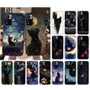 Cartoon Black Cat Cute Phone Case For Xiaomi Redmi Note 14 Pro Plus 14 13 12 11 10 Pro 14S 12S 11S Redmi 14C 13C