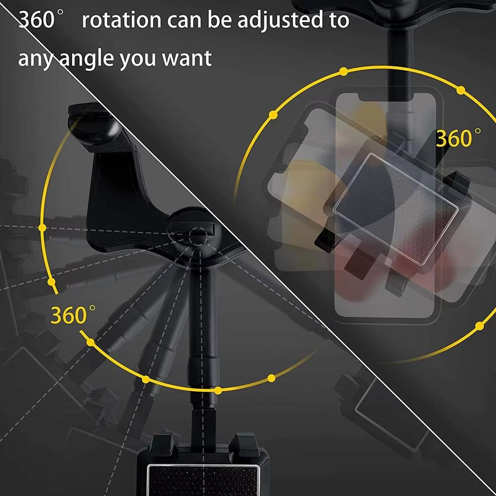 360°Rotatable and Retractable Car Phone Holder Car Rearview Mirror Bracket Universal Phone GPS Holder Universal Phones Holder