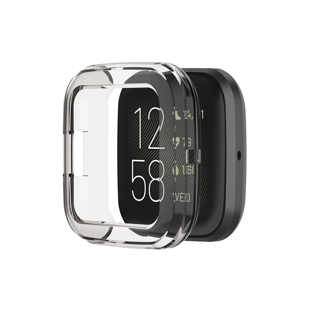 Fitbit Versa2 Transparent Tpu Protective Case Shockproof Scratch-resistant Soft Shell