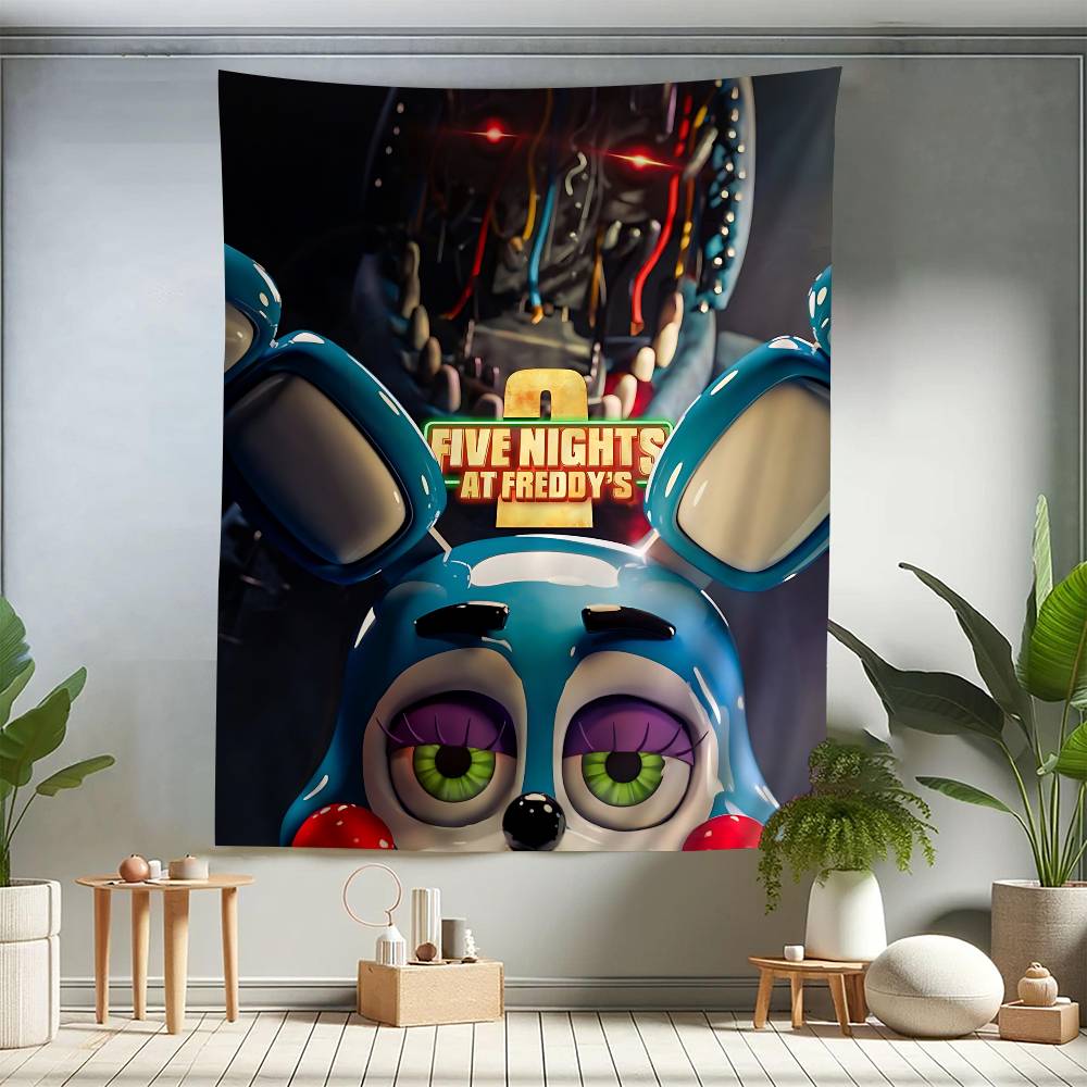 Fnaf FivenightsAtFreddys Wandteppich Hängend Tarot Hippie Wandteppiche Schlafsaal Wandbehang Laken
