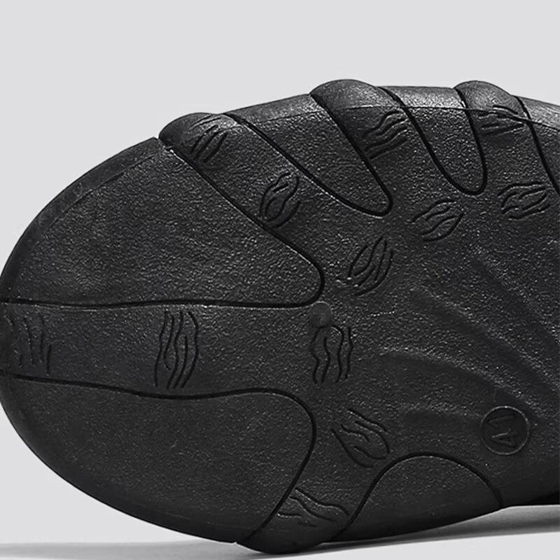 Men's Velvet Cotton Shoes Warm Cotton Boots Snow Boots Casual Leather Shoes Workwear Shoes Outdoor Hiking Shoes Dirt Resistant and Waterproof Boots