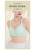 Oudifen lace small chest gathered, no empty cup bra, comfortable lifting, upper support, anti sagging, double breasted bra without steel ring