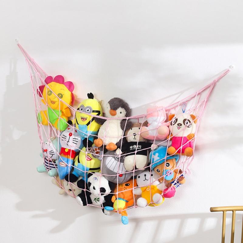 Toy Hammocks Corner Storage Hammocks Toy Organizer Hammocks Mesh Net For Stuffed Animals