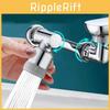 1080 Rotating Copper Water Nozzle With Mechanical Arm Extension For Face Basin