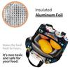 Day of The Dead Mexican Catrina Skull Print Lunch Bag Portable Thermal Cooler Insulated Bento Box for Kids Food Tote Bags