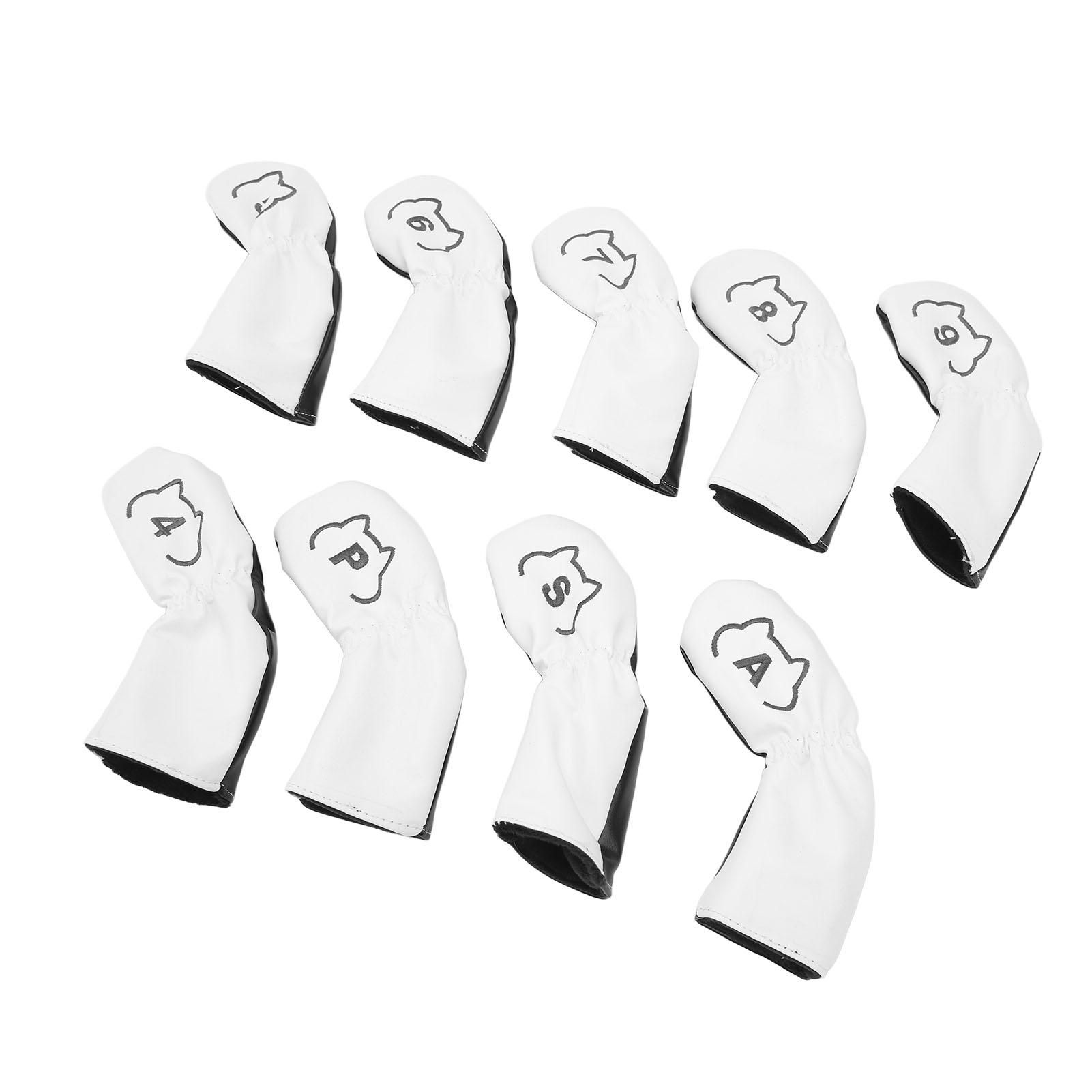 

9PCS Hd Cover PU Waterproof Double Sided Embroidery Protective Hd Cover for Training
