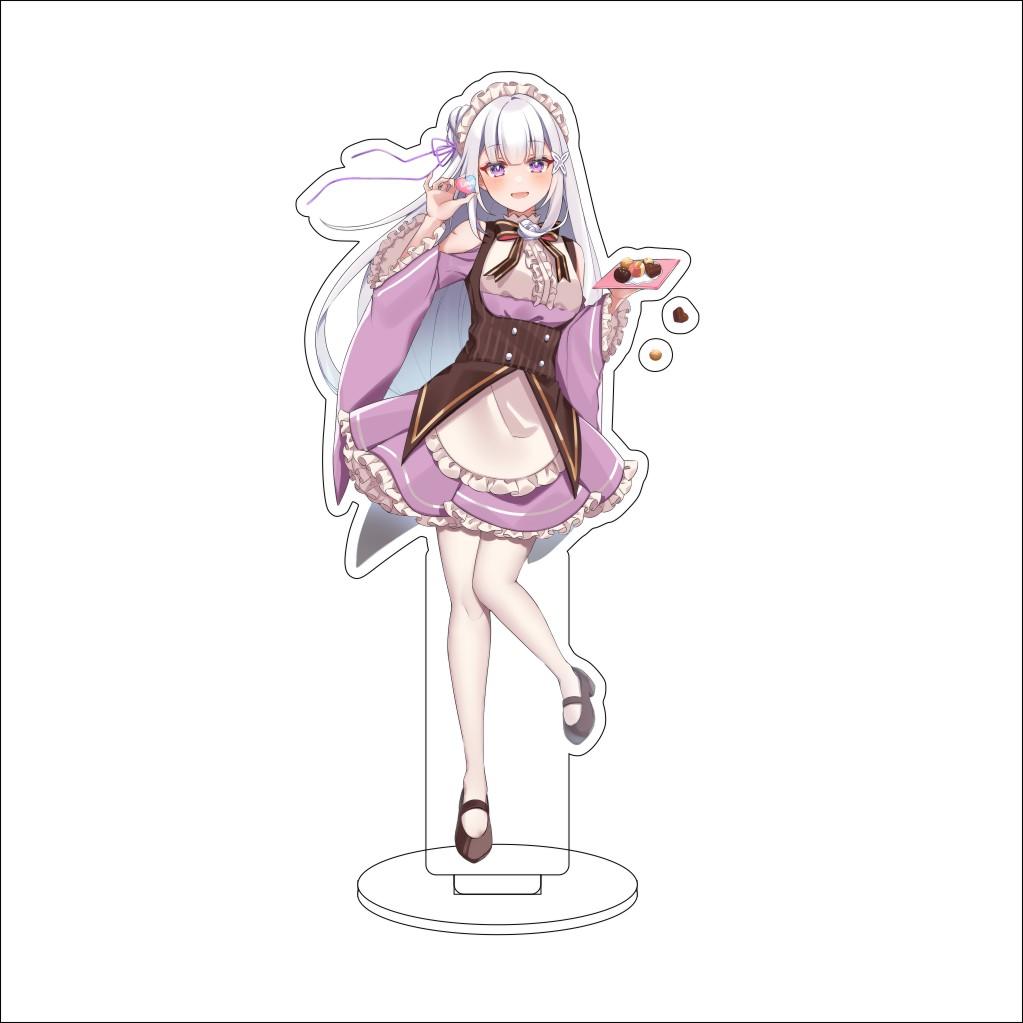 16CM Anime ZERO Starting Life in Another World Cosplay Acrylic Stand Ornaments Elsa Gran Hilte Figure Stand Halloween Gift