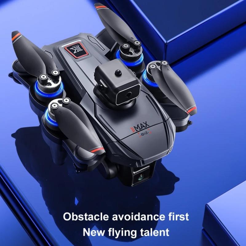 2026 K812 MAX 4K Professional HD Dual Camera GPS Drone with Screen 5G WIFI 360°Obstacle Avoidance Brushless Light Flow Foldable Quadcopter Dron
