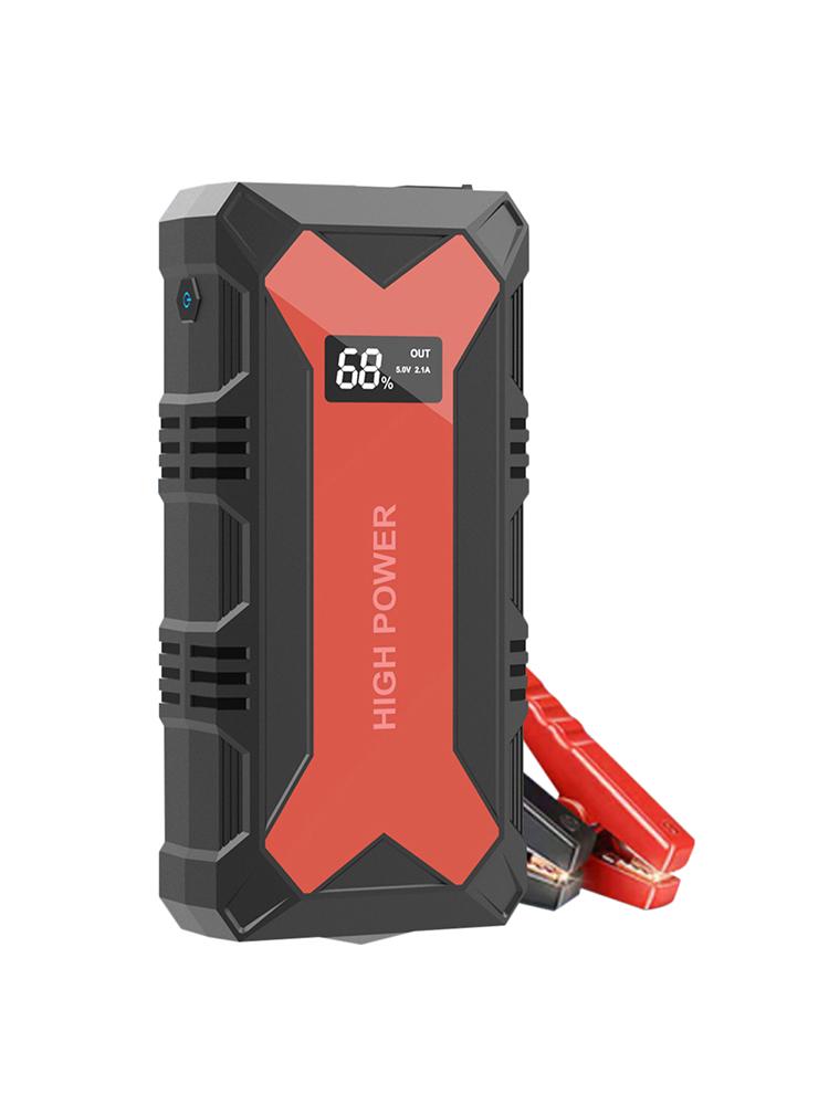 30000mAh Car Battery Jump Starter Portable Power Bank 1600A USB Fast Charger LED Flashlight Emergency Booster Car Accessories