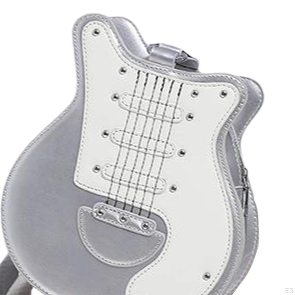 Damen Gitarrenförmige Umhängetasche Kreative Crossbody für Konzert Strand Dating