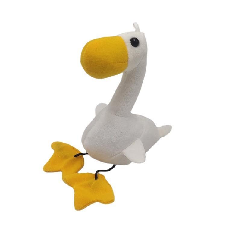 Goose Plush White Stuffed Doll Animal Hanging Decoration Soft Toy Gift Birthday