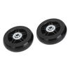 2Pcs Luggage Suitcase Replacement Wheels Universal Rubber Swivel Caster Wheels Bearings Repair Kits
