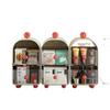Desktop storage box multi-layer transparent drawer tea bag sorting box cosmetics storage cleaning storage box large capacity