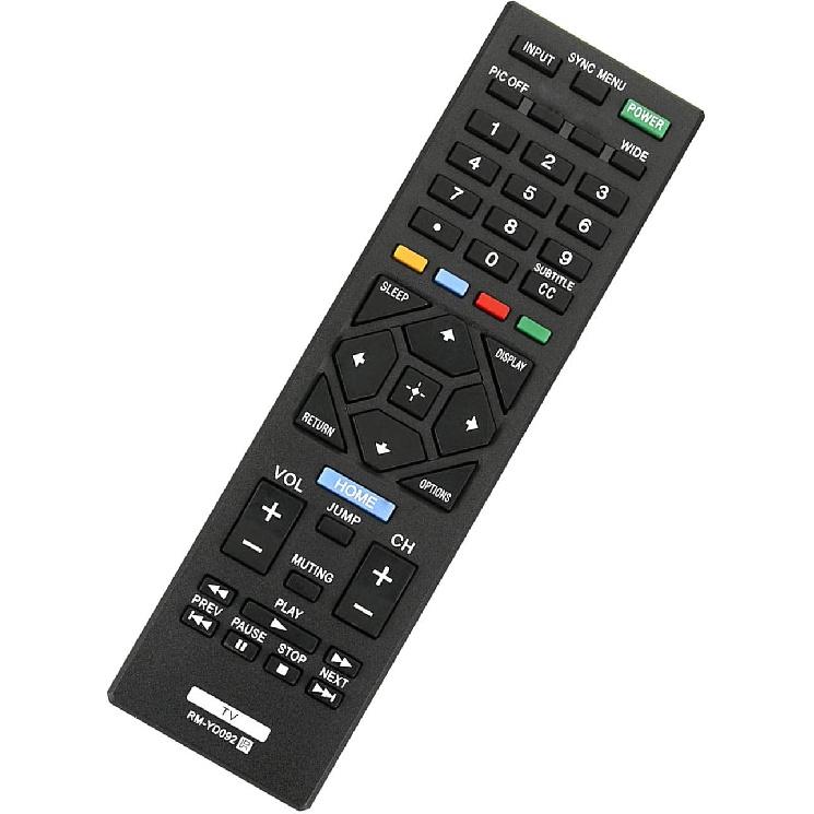 RM-YD092 Remote Control Universal Compatible with All Sony LCD LED HDTV and Bravia TV s - New Model