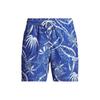 Polo Ralph Lauren Ss24 Logo Embroidered Pattern Printed Drawstring Straight Leg Beach Pants Men Bottoms Blue MNPOSWM17620373-400