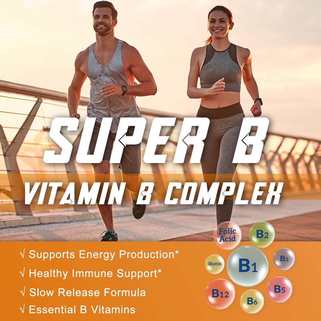 Vitamin-B-Komplex, Mineralstoffe, Immununterstützung
