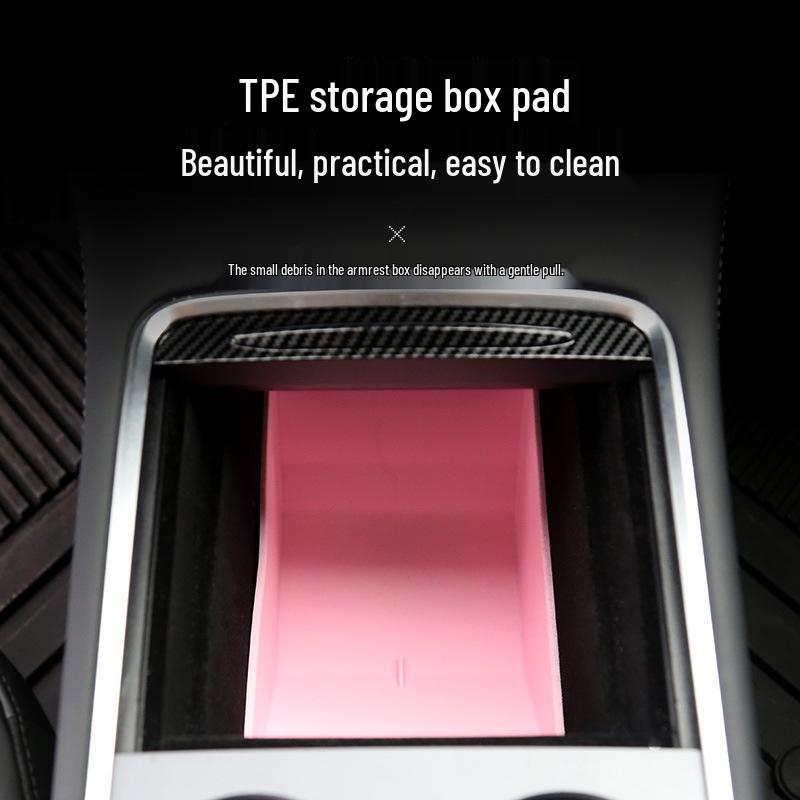 Tesla Model 3/Y Lower Center Console Storage Box Interior Accessory