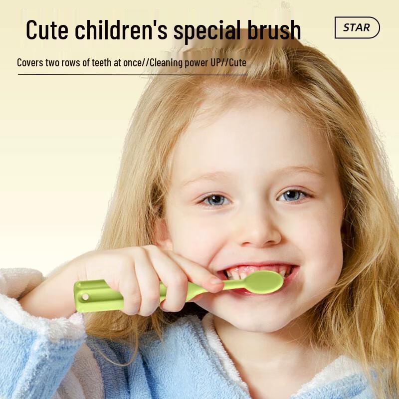 XiangLeMei GYN 4-Pack Children's Soft Bristle Toothbrushes