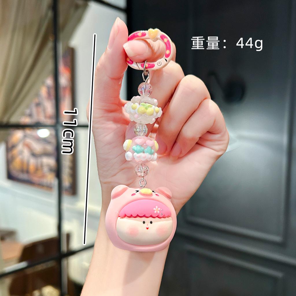 Year of The Snake Animal Cute Keychain Pendant Doll Bag Pendant Car High-end Pendant Small Gift