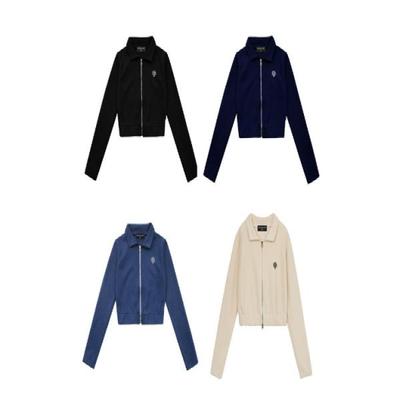 Muahmuah Dar Kesim Örgü Fermuarlı Hırka 4 Renk