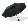 1pc Cyberpunk Skull Automatic Folding Umbrella - 8-Rib Durable Iron Frame, Compact Portable for Daily Travel Yy251205092