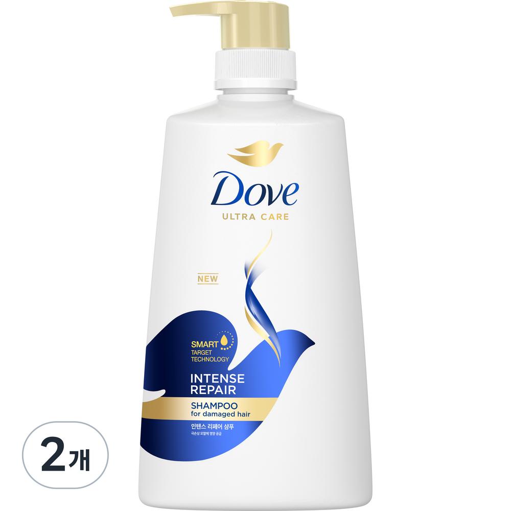 Dove Intense Repair Shampoo, 680ml, 2 units