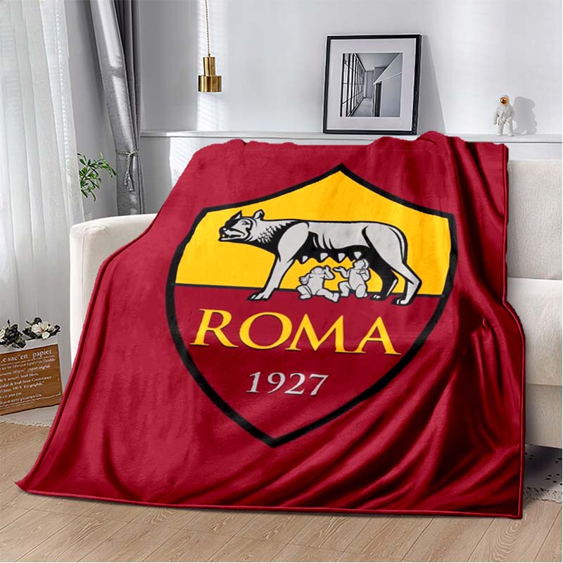 AS Roma Totti Player Portrait Flannel