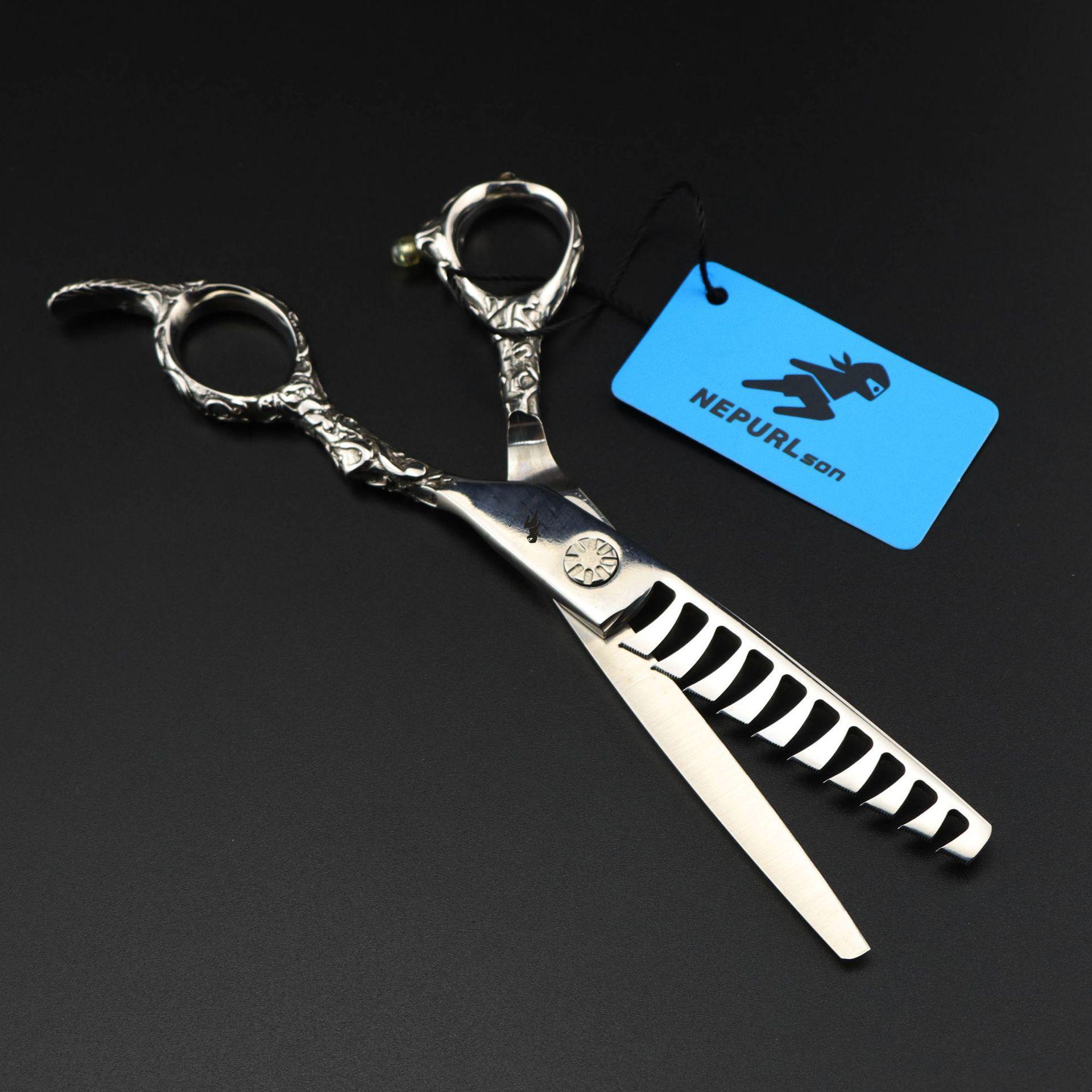 6.0  Jason Hairdressing & Thinning Scissors for Bangs