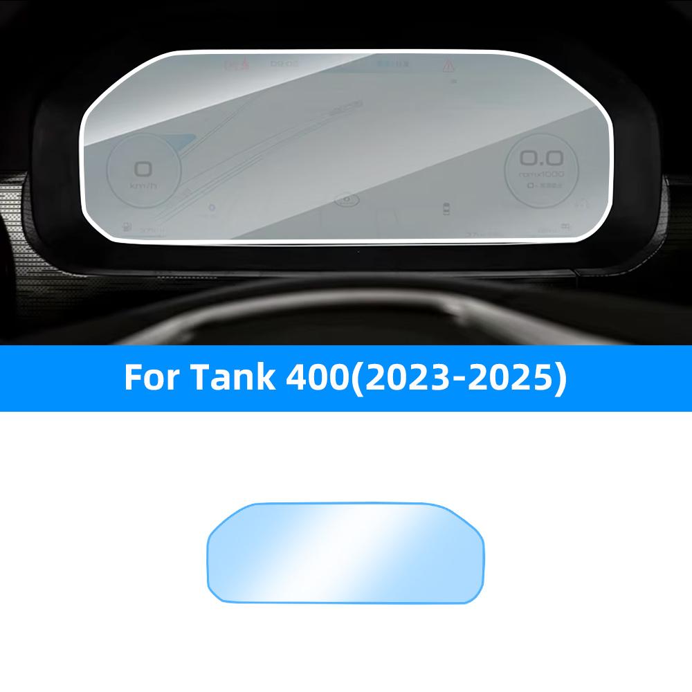 For Tank 400 -25 16.2 Inch Navigation and 12.3 Inch trument Screen Protector HD Tempered Glass Film
