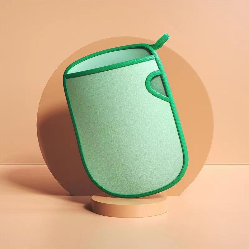 

Painless Bath Towel Bath Sponge Gloves Household Bath Towel Mud Scrubbing Back Towel зелений