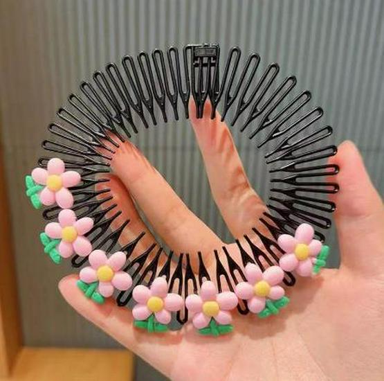 

«Детский антистатический набор из расчески и шпилек для челок и укладок для девочек»