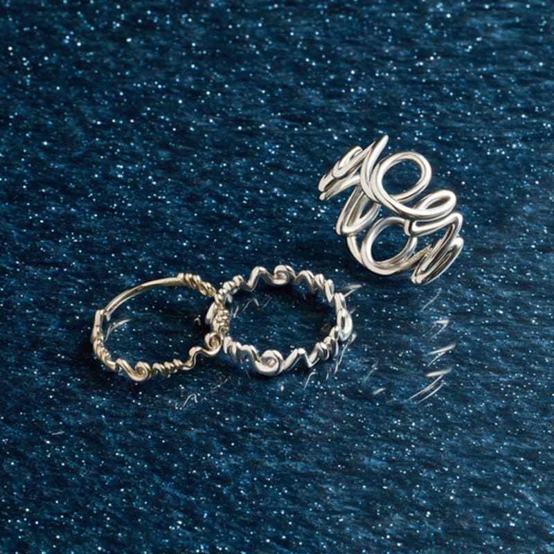 DIDIER DUBOT Monpari Silver Ring JDPRT5F42XX