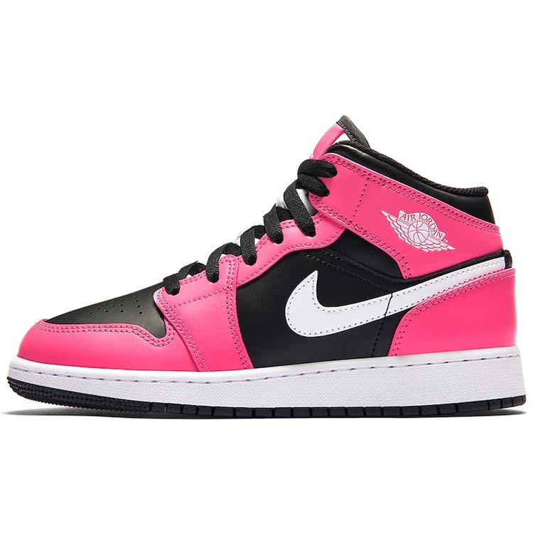 (GS) Air Jordan 1 Mid Pinksicle Kids 555112-002 EU 36