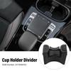 Akozon Cup Holder Insert Divider Impact Proof Stylish Look Center Console Beverage Replacement for W177 W247 B-Class 2018-2023