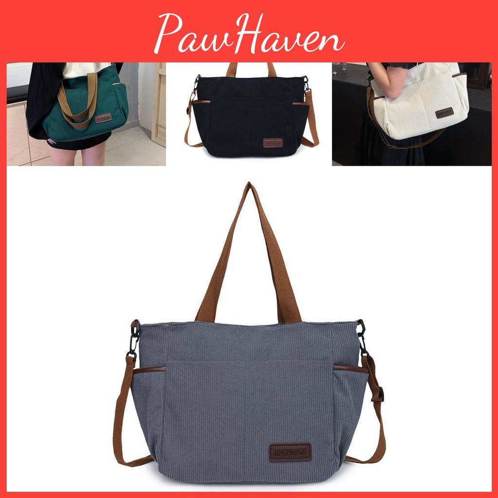 Stylish Urban Minimalist Canvas Handbag For Women Large Capacity Perfect For School And Casual Travel