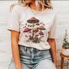Cottagecore Mushroom,Popular Shirt, Cool,Lover Summer Sprin Natural T-Shirt