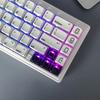 10Pcs Transparent PC Keycaps XDA Height 1U 1X Mechanical keyboard Keycaps Blank Backlit Keycaps For Cherry Switch