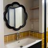 Infinity Aesthetic Mirror Wall Bedroom Irregular Nordic Vintage Mirrors Large Wavy Dressing Decoration Maison Home Decorations