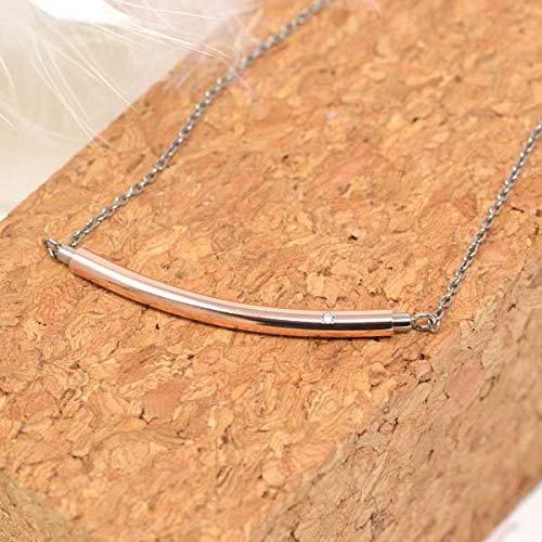 Fe-fe Phiten Fe-fe Titanium Necklace, Pink Gold, Women's, Size 44, Set of 2 (Necklace and Kotobuki Jewelry Polishing Cloth)