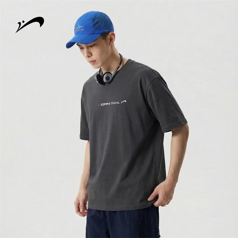 Guirenniao Men s Cotton Breathable T-Shirt L