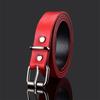 Children PU Leather Belts Boys Girls Kid Waist Strap Waistband Metal Buckle For Jeans Pants Trousers Dress Adjustable Belt