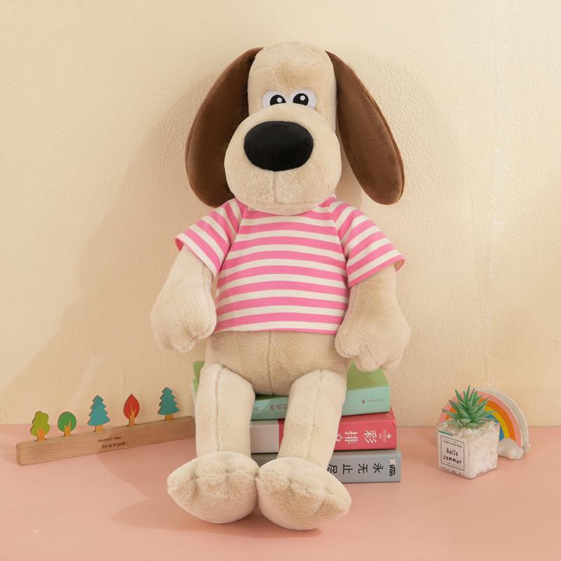 Adorable Plush Toy Dog Stuffed Animal Soft Short Plush Doll Cuddly Companion