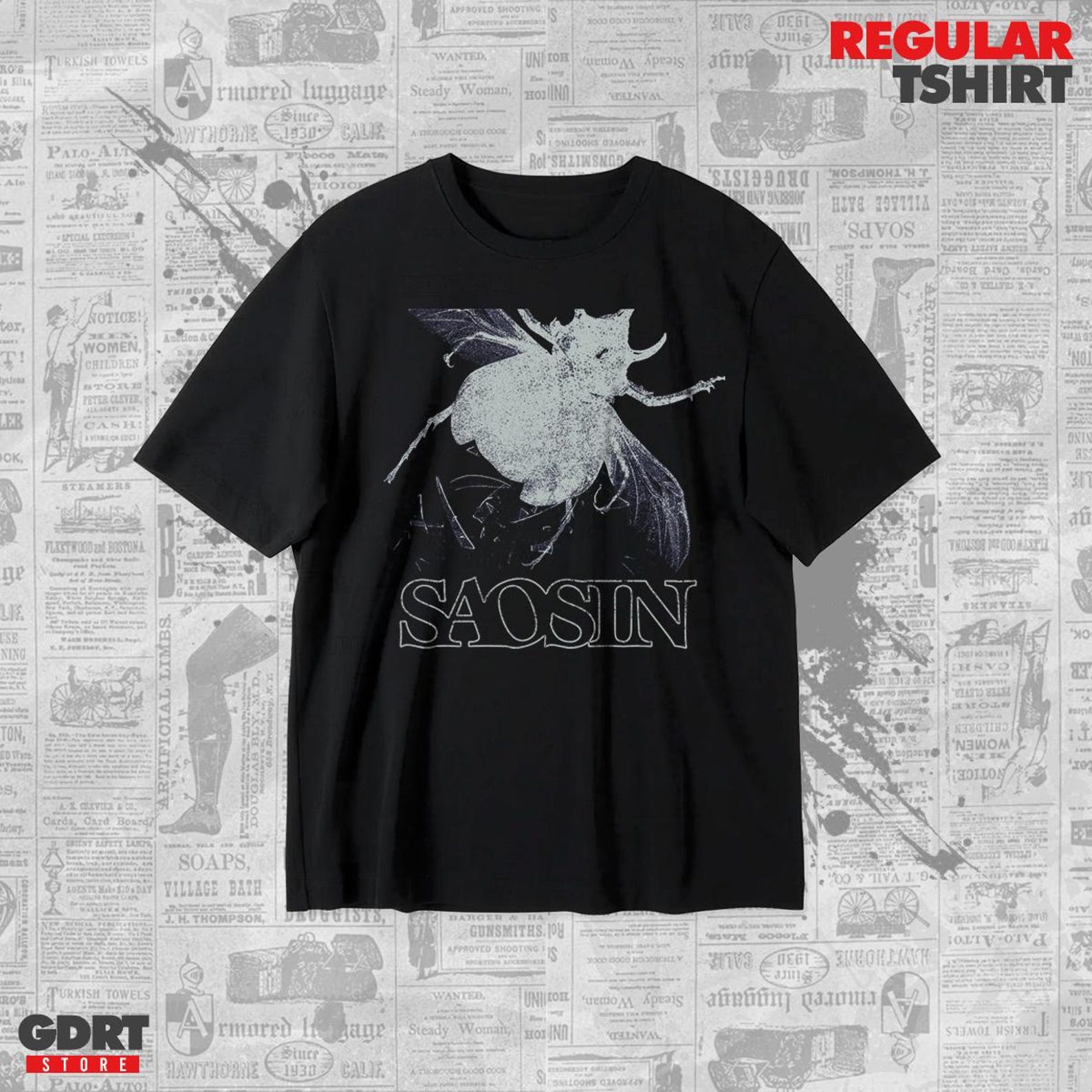 Saosin Retro Unisex Heavy Shirt 2XL