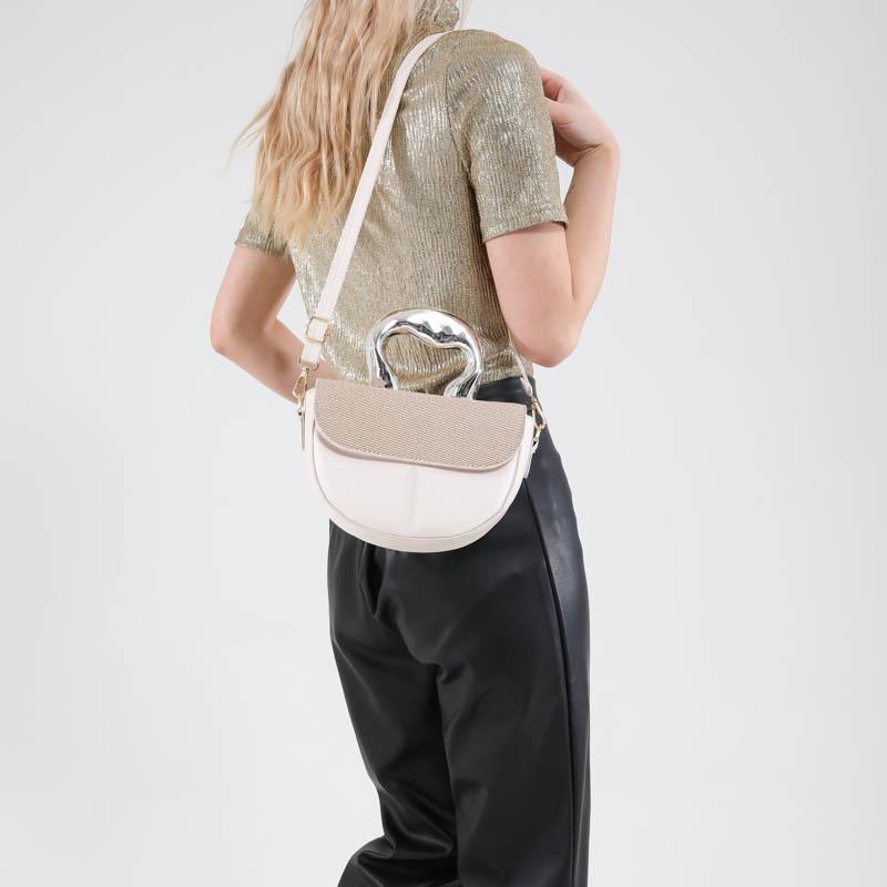 Summer New Niche Design Hand Bag Simple Trend Fashion Shoulder Messenger Bag Solid Color Versatile