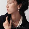 APM Monaco Necklace METEORITES/Hexagram [Romantic Confession] Baby Mini Hexagram Elegant Fashion Design Necklace F (one Size Fits All) Endless Love